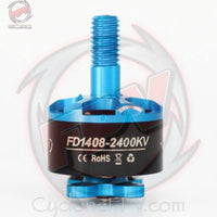 HGLRC Forward 1408 2400KV 5-6S Brushless Motor 10 Pack - Cyclone FPV