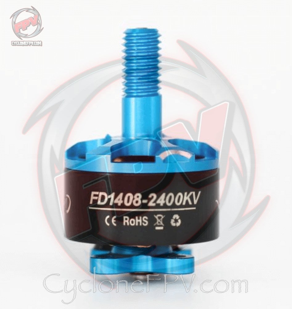 HGLRC Forward 1408 2400KV 5-6S Brushless Motor 10 Pack - Cyclone FPV